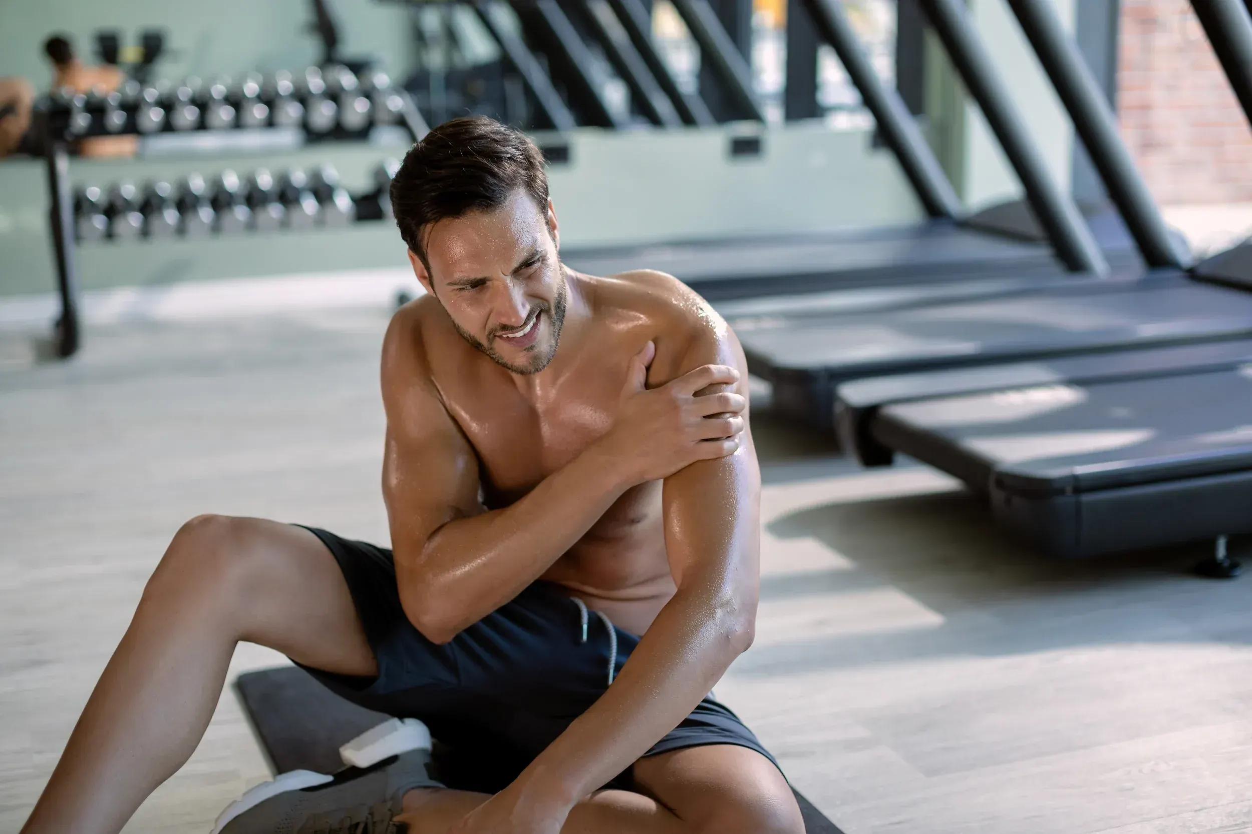 Patient experiencing muscle spasm relief at Spine-Ability in Apollo Beach FL
